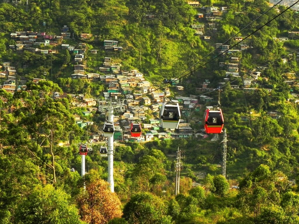 cable, car, medellin