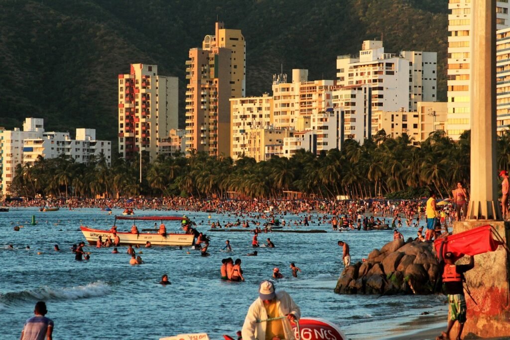 beach, sea, ocean
