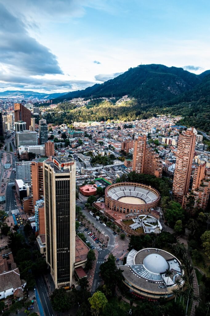 bogota, landscape, city