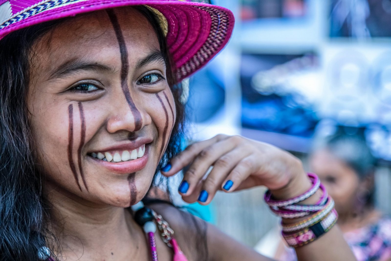 Close-Up Photo Of Woman